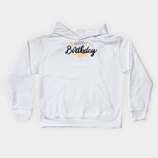 Happy Birthday Party Kids Hoodie